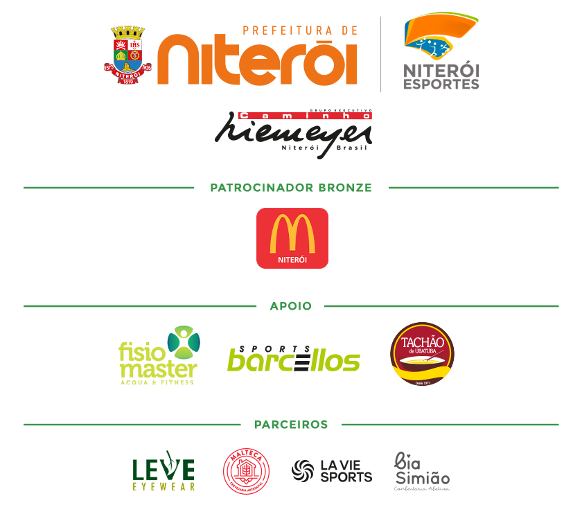 Logomarca dos Patrocinadores