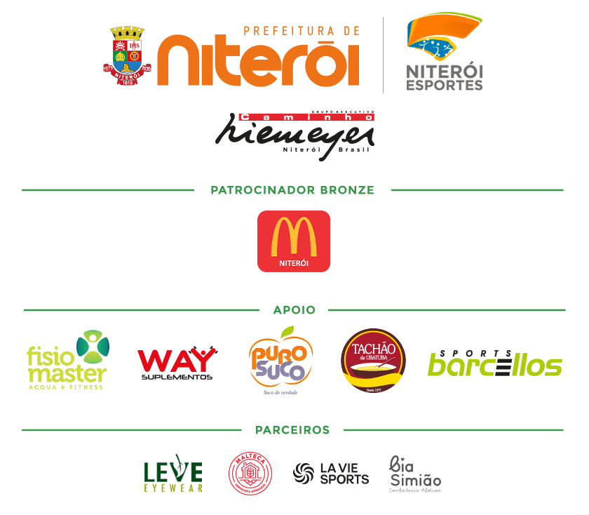 Logomarca dos Patrocinadores