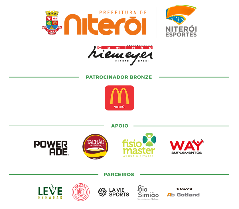 Logomarca dos Patrocinadores